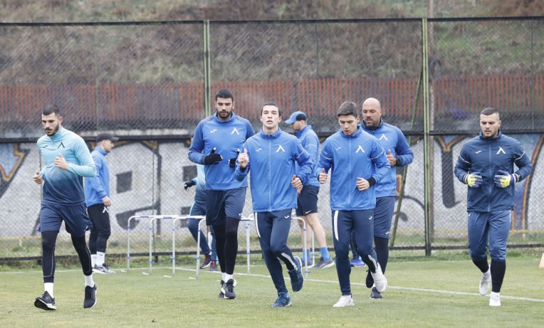 Левски тренира в Хърватия, новият вратар на „сините“ се включи width=