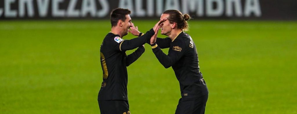 Барса прегази Гранада като гост, Меси и Гризман над всички