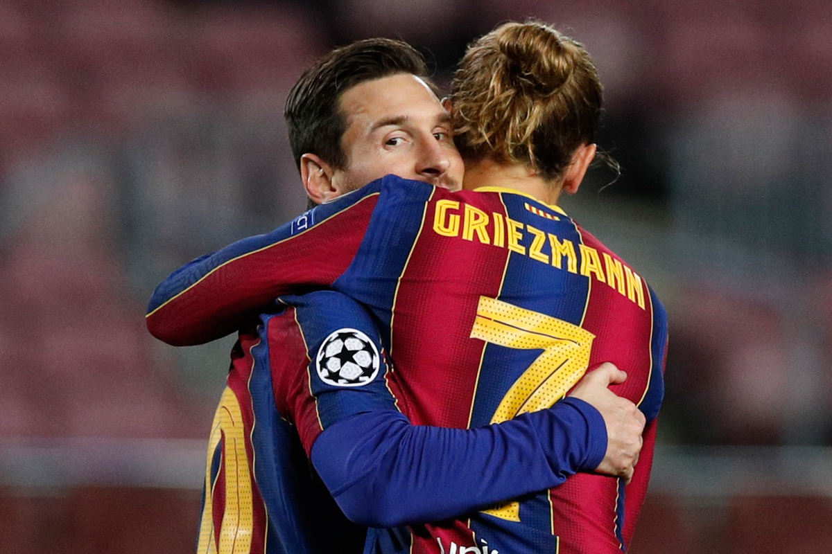 Тежки обвинения към Меси: Отношението му към Гризман е ужасно width=