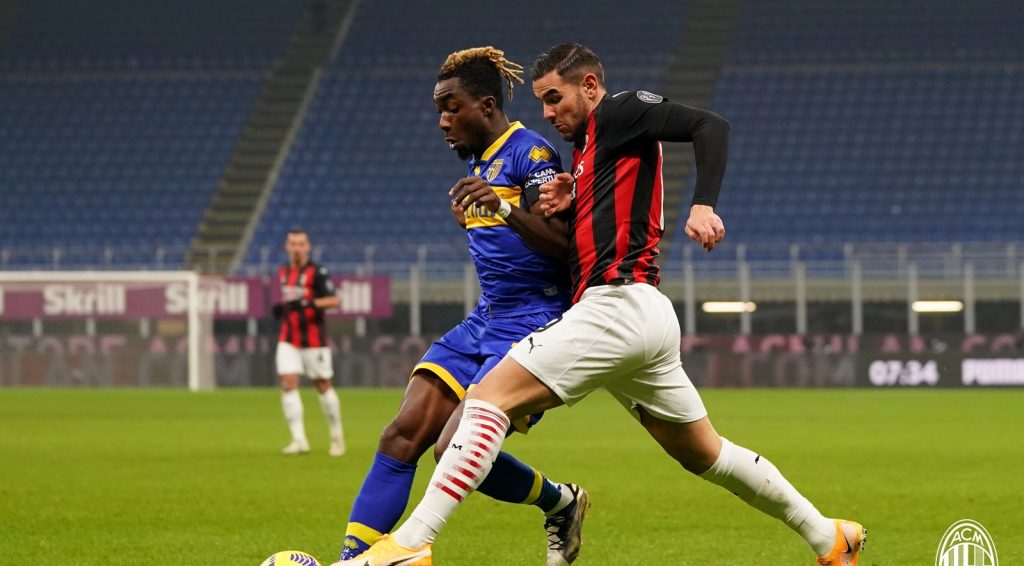 Ернандес спаси Милан от първа загуба