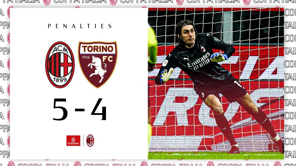 Милан се промуши до 1/4-финалите след дузпи