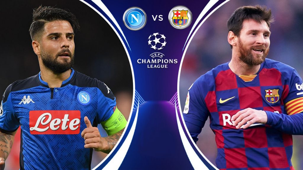 Съставите на Наполи и Барселона