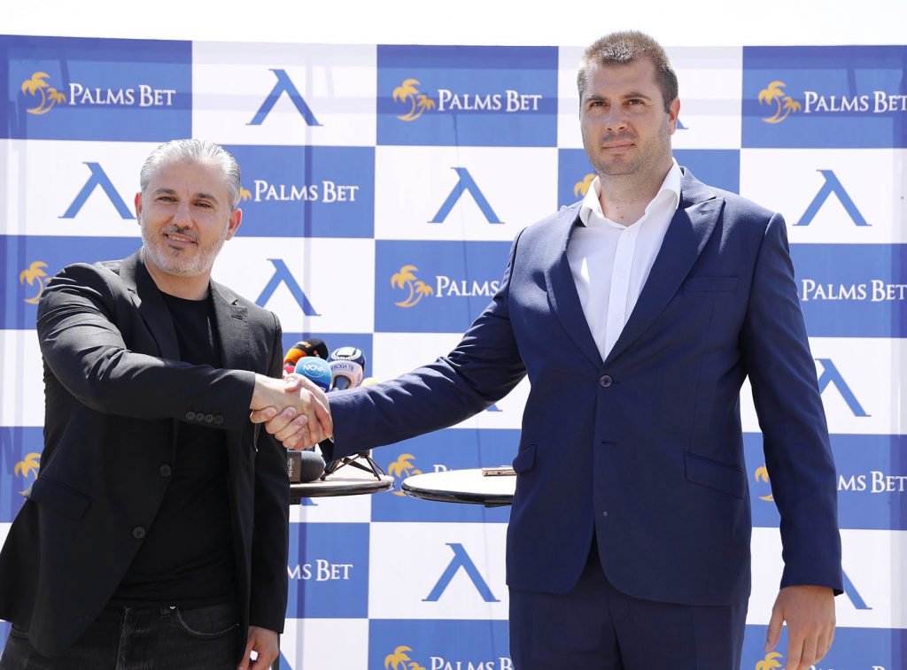 Palms Bet и Левски се целят в дългосрочно партньорство