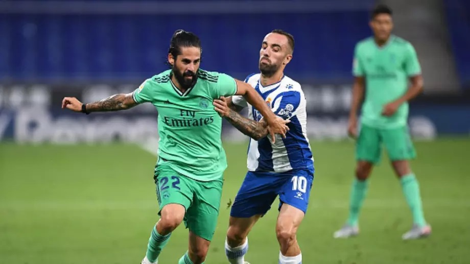 Реал Мадрид излезе начело в “Ла Лига” след успех над Еспаньол