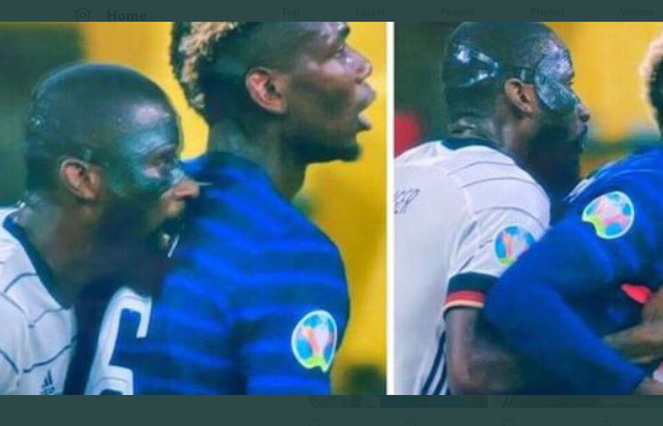 Успя ли Рюдигер да захапе Погба? (видео)