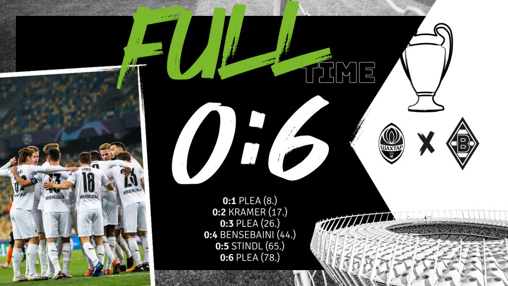 Шестзвуков Гладбах профуча над Киев