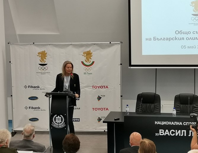 Стефка Костадинова остава начело на БОК, започва пети мандат