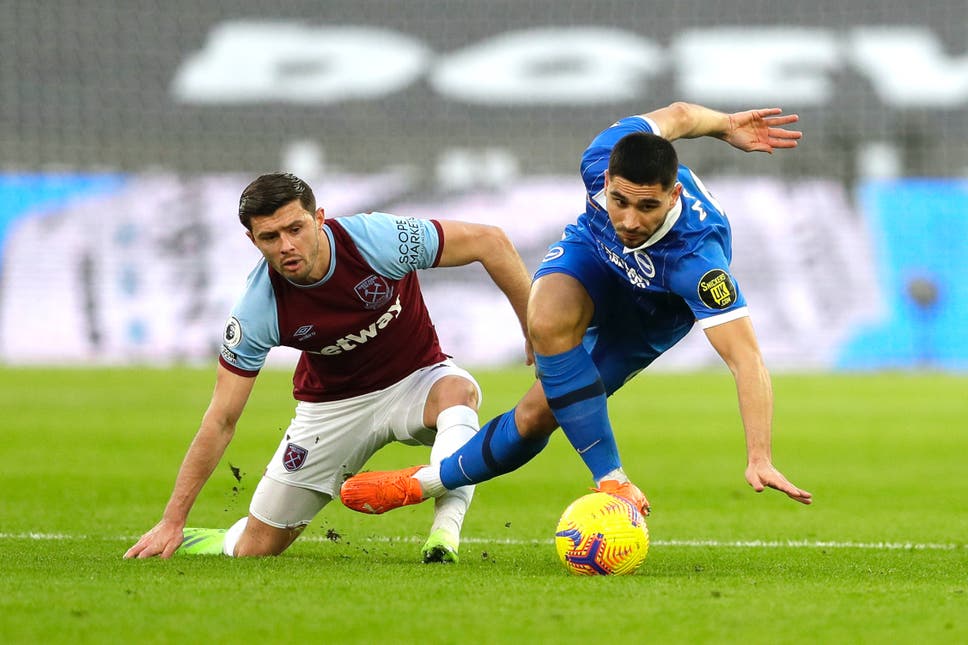 Уест Хем и Брайтън не се победиха в оспорван мач с 4 гола