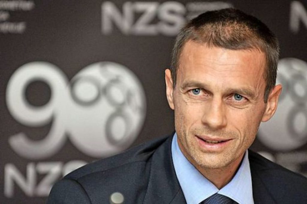 Президентът на УЕФА с няколко плана за продължаването на Шампионска лига